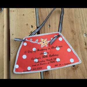 Purse Invitations (2 boxes)—NIB